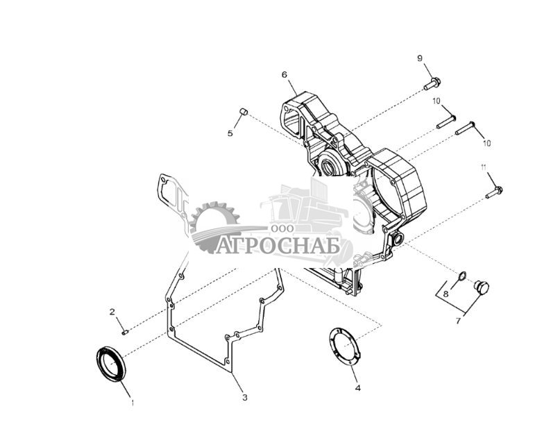 7701 Крышка распределительной шестерни - ST130103 182.jpg